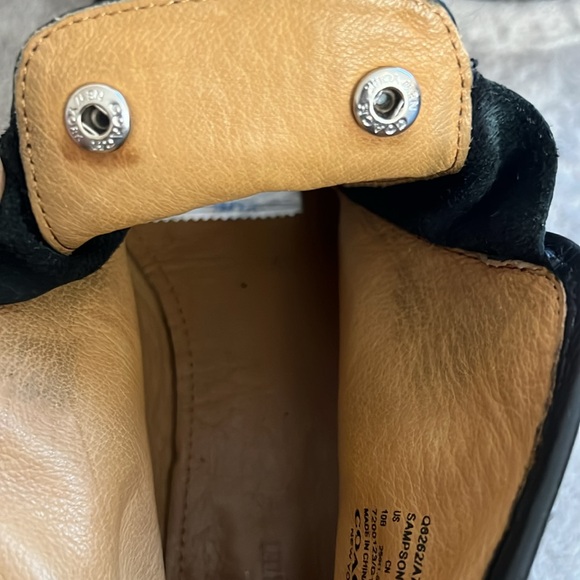 Coach Womens Sampson Genuine Rabbit Fur Size 10B Platform Booties 228973 - Picture 8 of 15